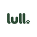 Minimal lull pet brand logo with a paw detail